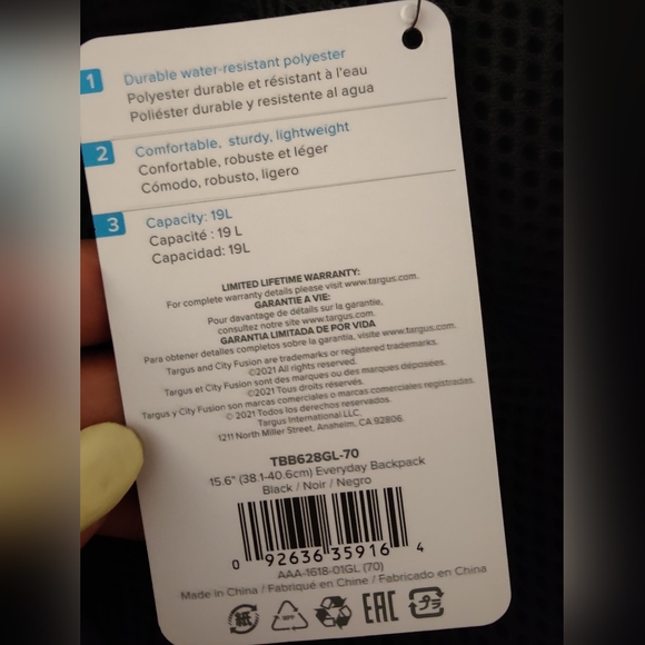 Targus Backpack - Picture 7 of 15